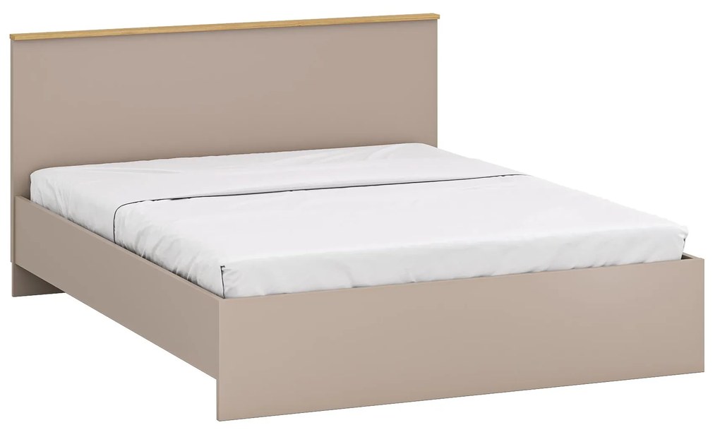 Franciaágy 160 cm Indices (taupe + kő tölgy) . 1116879