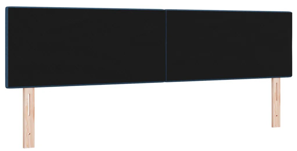 LED Fejtámla Gombtűzött Kék 90 cm Szövet