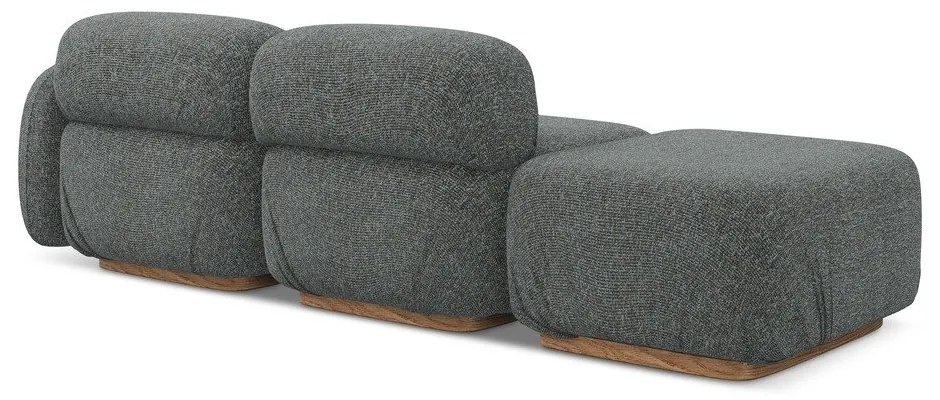 Szürke moduláris heverő (jobb oldali) Ailani – Makamii