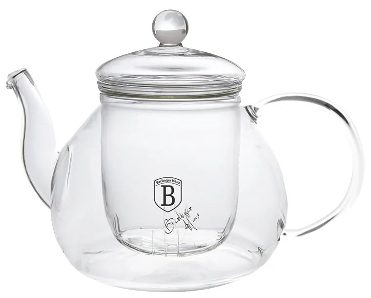 Teáskanna üveg filterrel (1 L)