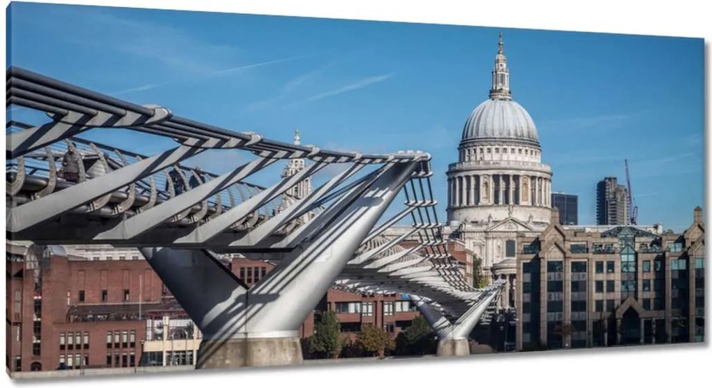 Festmények 115x55 London híd