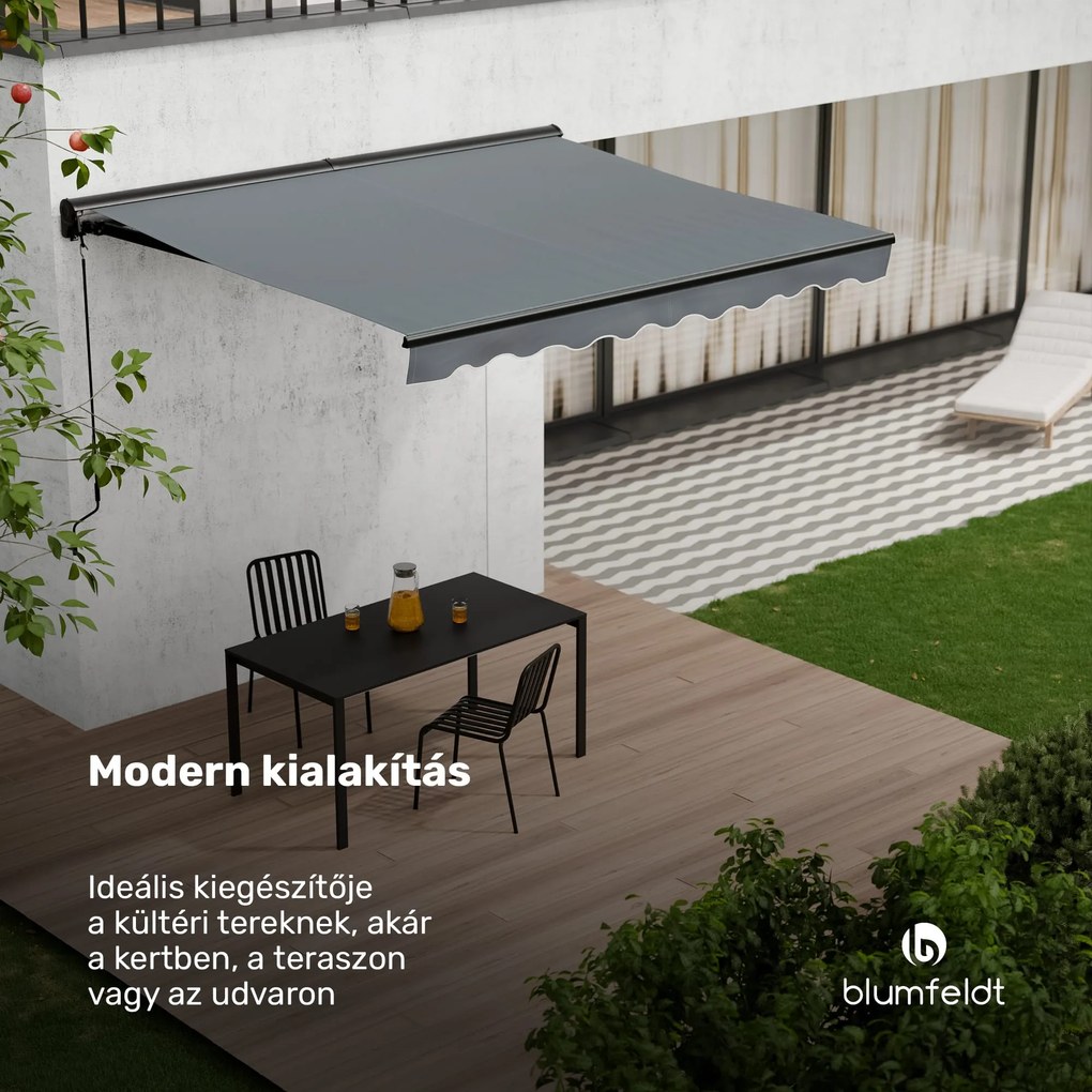 Blumfeldt CloudShade Naperny, Okos vezérlés, UV-védelem, Fali szerelés