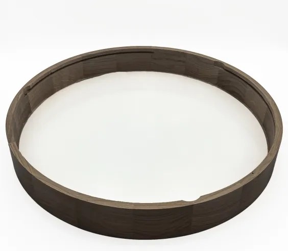 Brilagi - LED mennyezeti lámpa CARVALHO 4xE27/60W/230V tölgy-dió átm. 57,5 cm