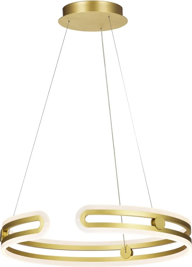 ITALUX MD17016002-1E-GD KIARA Modern Led Függesztett Lámpa Arany LED IP20