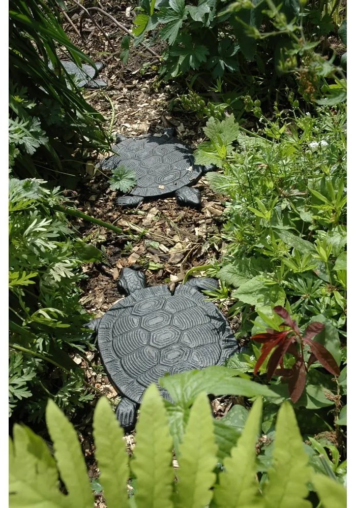 Fém kerti lépőkő Turtle – Esschert Design