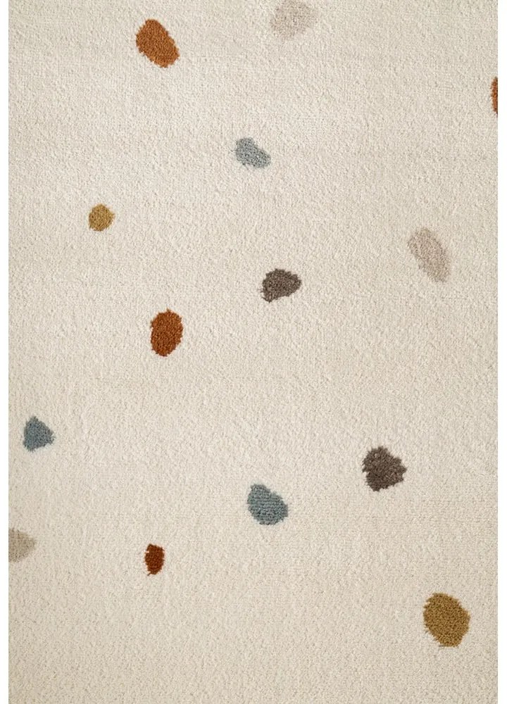 Krémszínű gyerek szőnyeg 200x290 cm Funny Dots – Hanse Home