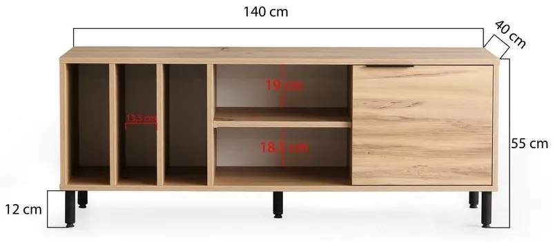 TV szekrény Bodegas