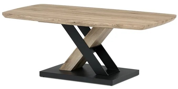 Dohányzóasztal 120×60 cm, MDF, San Remo Tölgy. CT-W1570 SRE