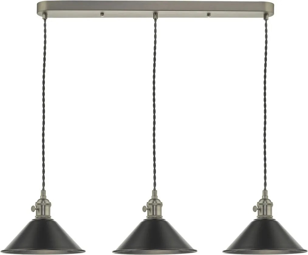 DAR LIGHTING HAD3661-02 HADANO Vintage Függesztett Lámpa E14 IP20