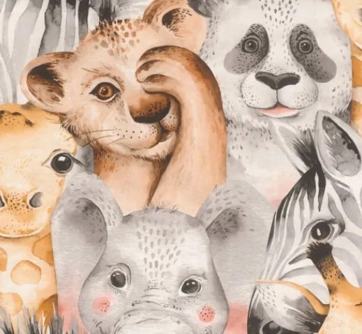 Állatok fali tapéta 252521 Rasch