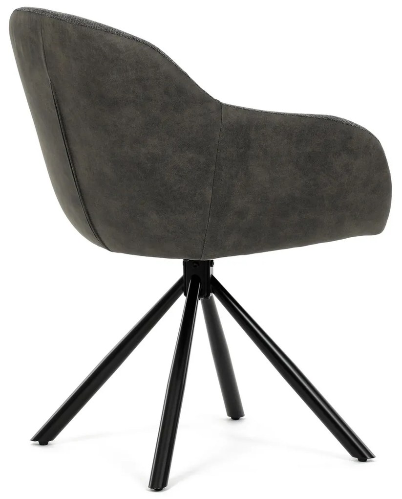 Étkezőszék-készlet visszahúzható mechanizmussalDCH-Y1143 GREY2, 2 db