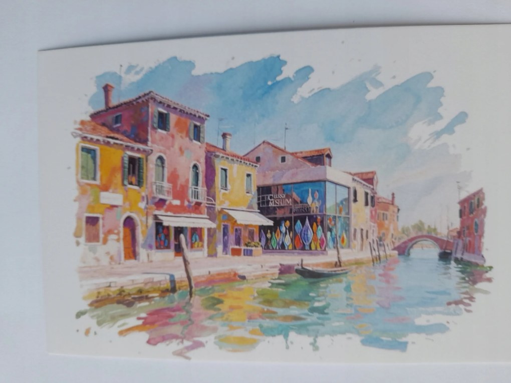 Grafika Keret Olaszország Velence 10