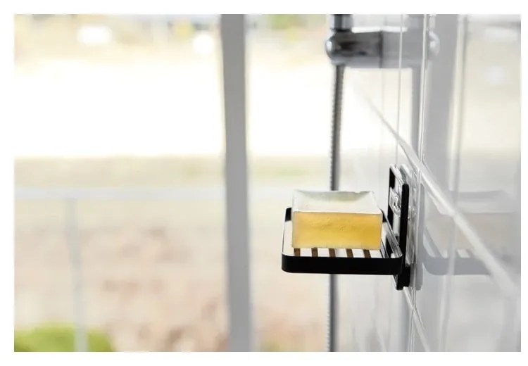 Fekete öntapadós fém szappantartó Film Hook – YAMAZAKI