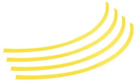 Lampa Felni matricák 14-16" sárga