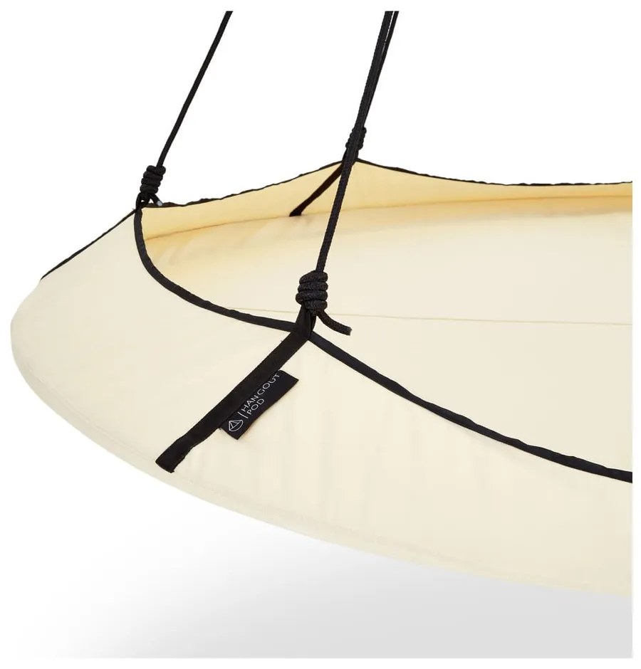 Krémszínű kerti hinta - Hangout Pod