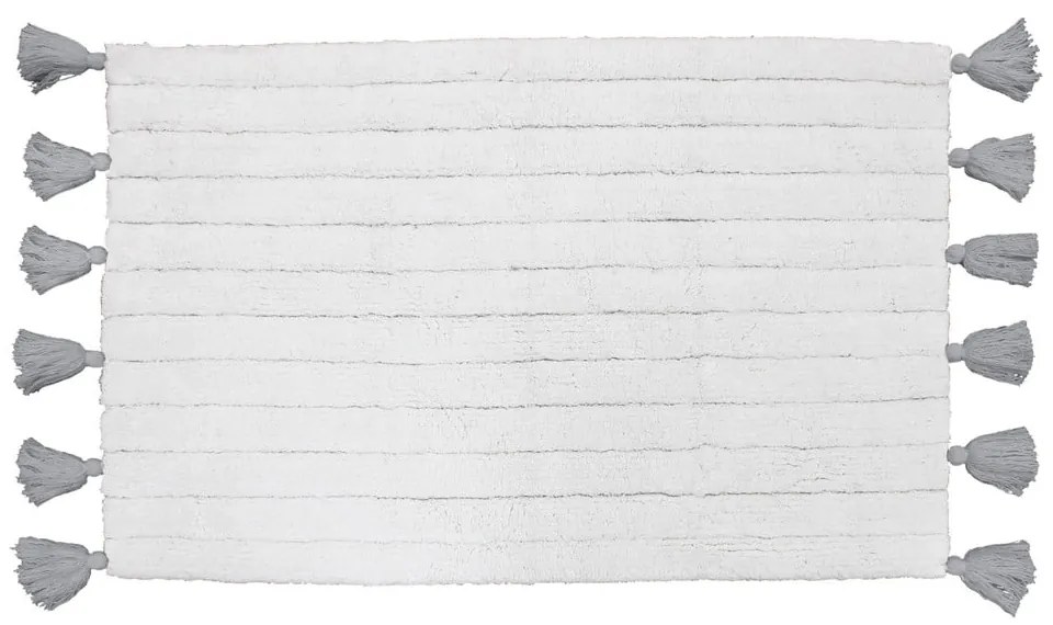 Világosszürke fürdőszobai kilépő 50x80 cm Minatis – douceur d'intérieur