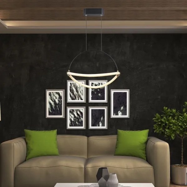 LED Csillár zsinóron LED/12W/230V 4000K