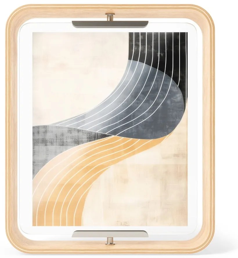 Natúr színű fa álló képkeret 26x31,5 cm Bellwood – Umbra