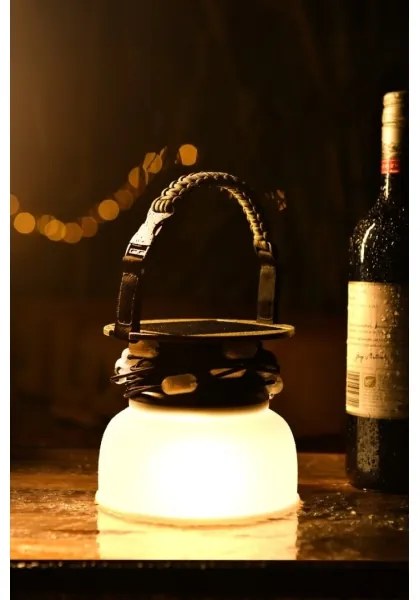 Immax 08493L - LED RGB hordozható napelemes lámpa LED/10W/5V/3600mAh/IP65