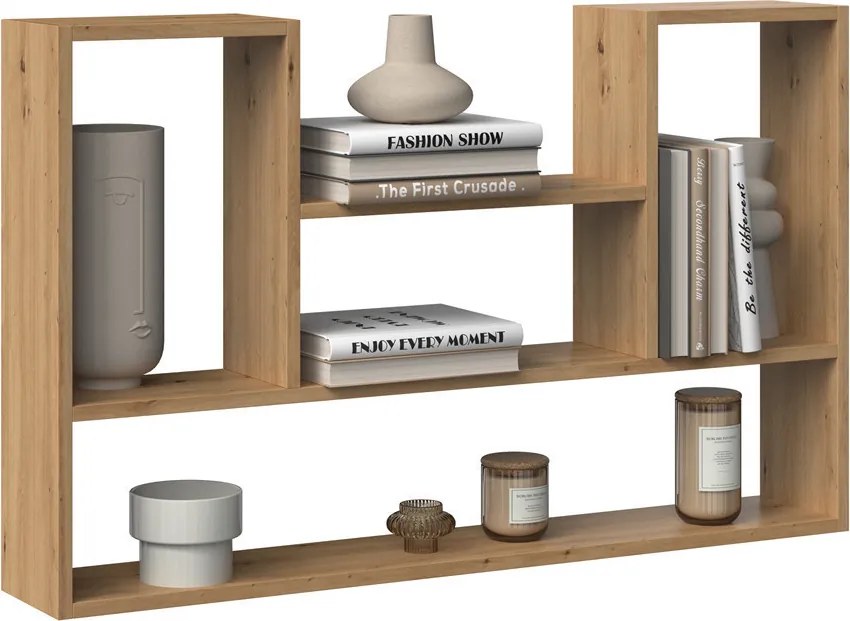 Bilbao 4P függőpolc, tölgy