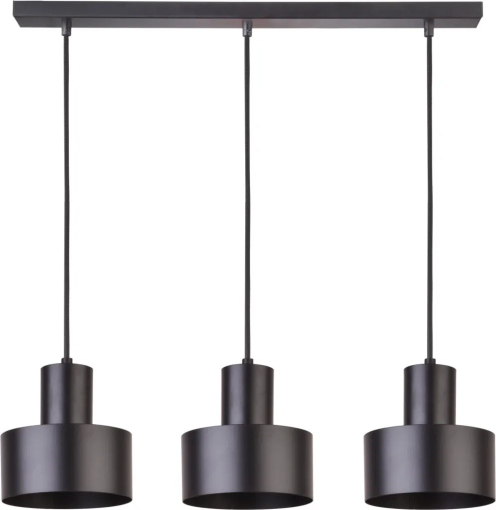 SIGMA LIGHTING 30899 RIF Többágú Függesztett Lámpa Fekete E27 IP20