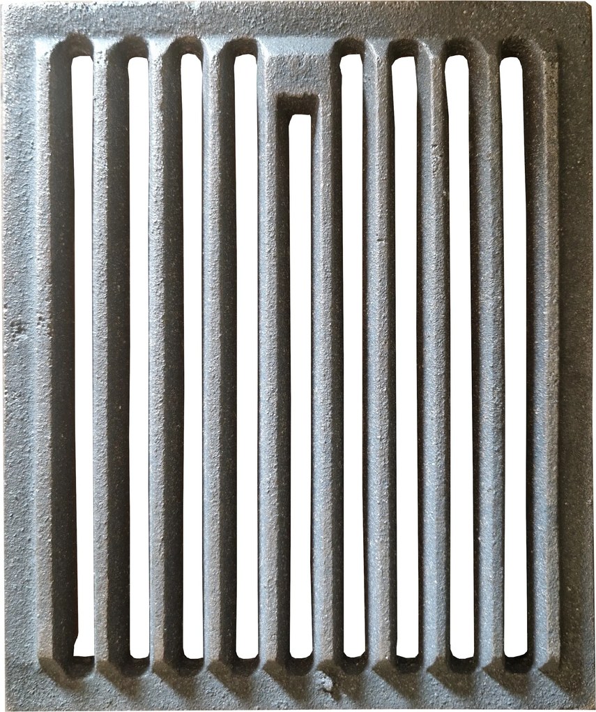 Öntöttvas Rács Sütőhöz 22,5x19CM Konyhabetét Samott Kályhához