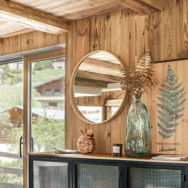 Atmosphera - Fali tükör LETIZIA átm. 68 cm