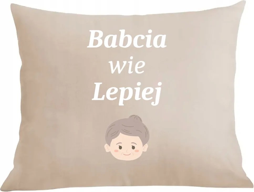 Párna párnahuzat Nagymama napja Nagymama jobban tudja Ajándék