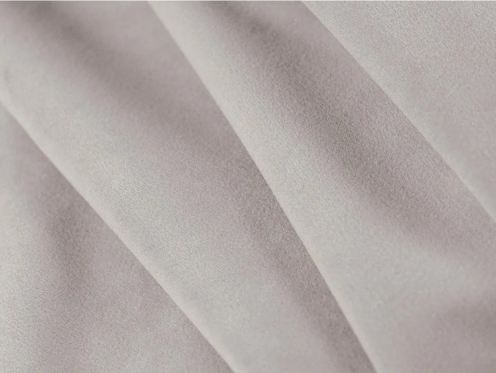 Világosszürke bársony kinyitható kanapé 209 cm Shannon – Cosmopolitan Design