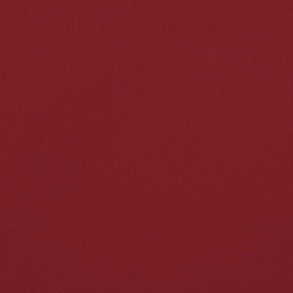 piros háromszögű oxford-szövet napvitorla 3,6 x 3,6 x 3,6 m