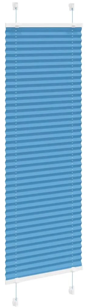 pliszírozott redőny kék 40x150 cm szövetszélesség 39,4 cm