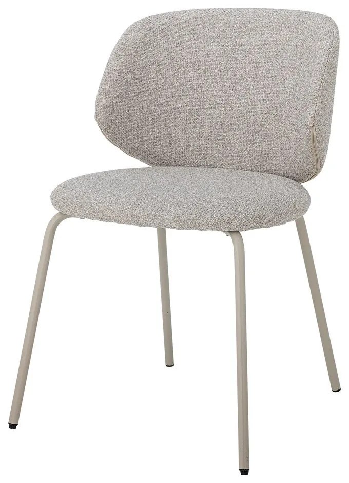 Világosszürke étkezőszék szett 2 db-os Ponte – Bloomingville