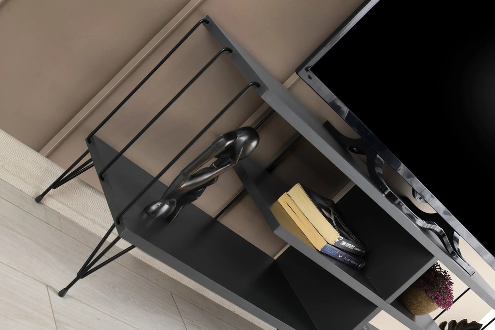 TV asztal/szekrény Elza (antracit). 1072656