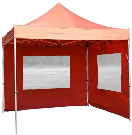 GARTHEN Kerti pavilon PROFI 3 x 3 m terakota + 2 oldalfal