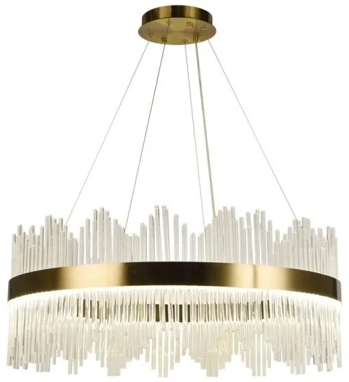 LED állítható fényerőjű lámpa kábelre LED/110W/230V 3000-6500K arany + DO