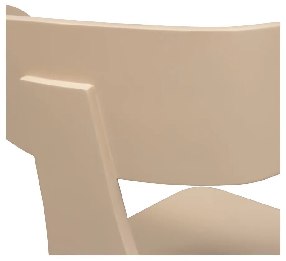 Natúr színű rakásolható étkezőszék kőrisfa dekorral Form – WOOOD