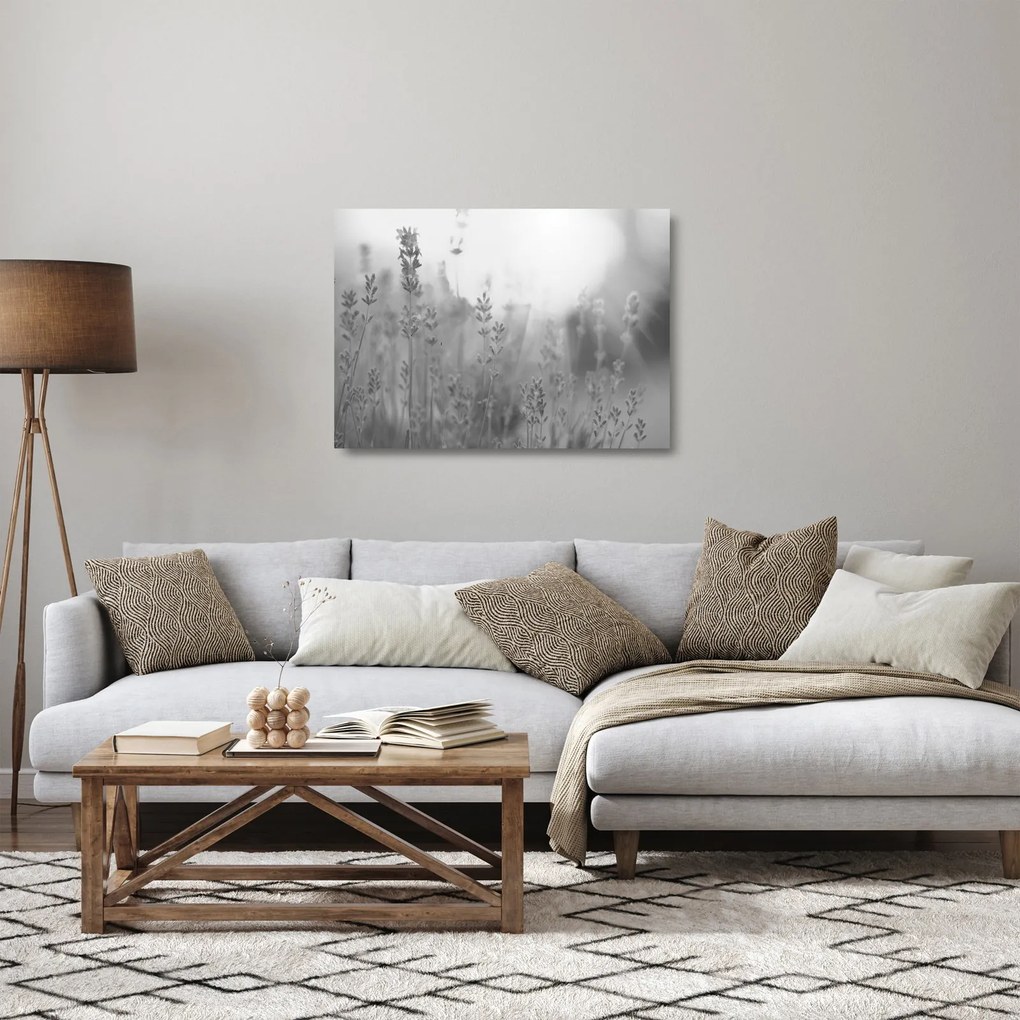 Üveg kép - Levendula (70x50 cm)