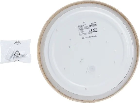 Brilagi - LED mennyezeti lámpa NATURA LED/12W/230V 4000K átm. 26,3 cm