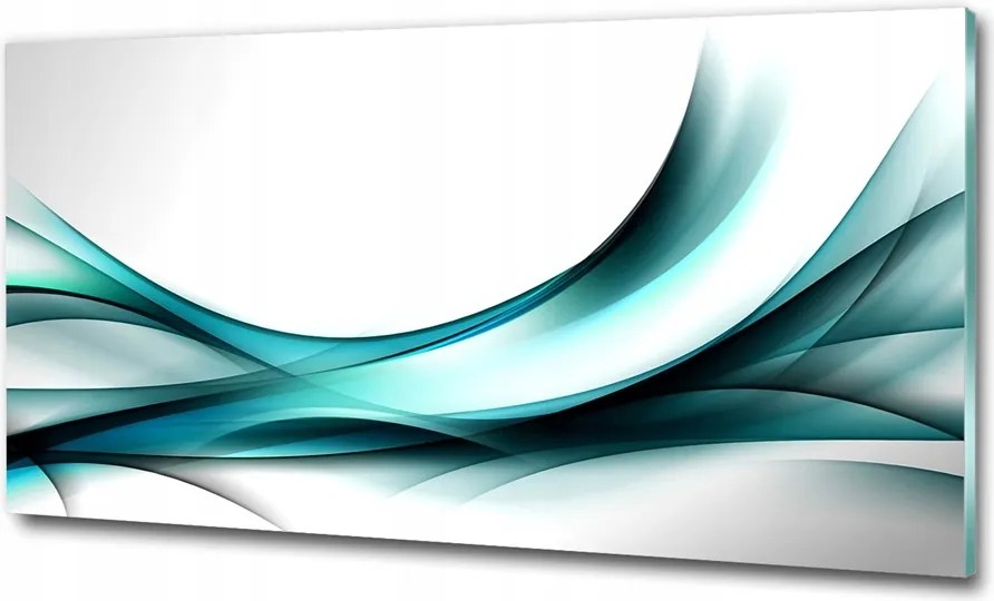 Fotótapéta üveg falra Absztrakt hullámok 125x50