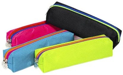 Tolltartó, cipzáras, EXACOMPTA Tricolor, vegyes színek (EX05269820WD)