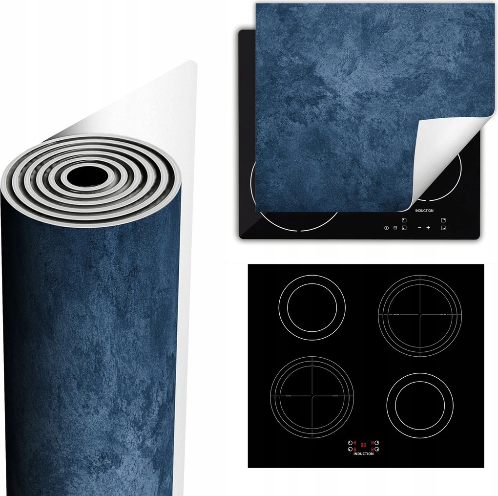 Tűzhelyvédő Szőnyeg Több Helyet Biztosít 60x52 kék pala