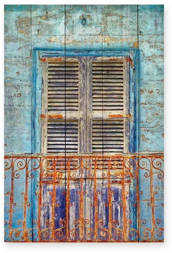 Fa falitábla 40x60 cm Balcony – Really Nice Things