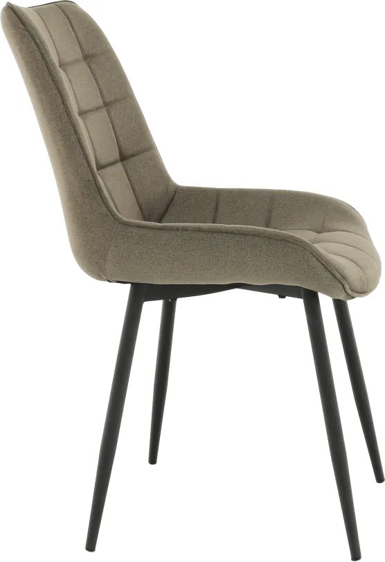 Szék, szürkésbarna taupe/fekete, SARIN