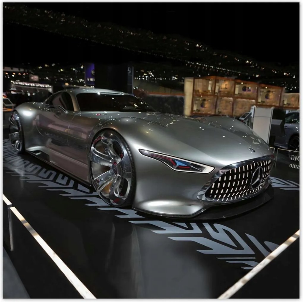 Poszterek 100x100 Futurisztikus Mercedes