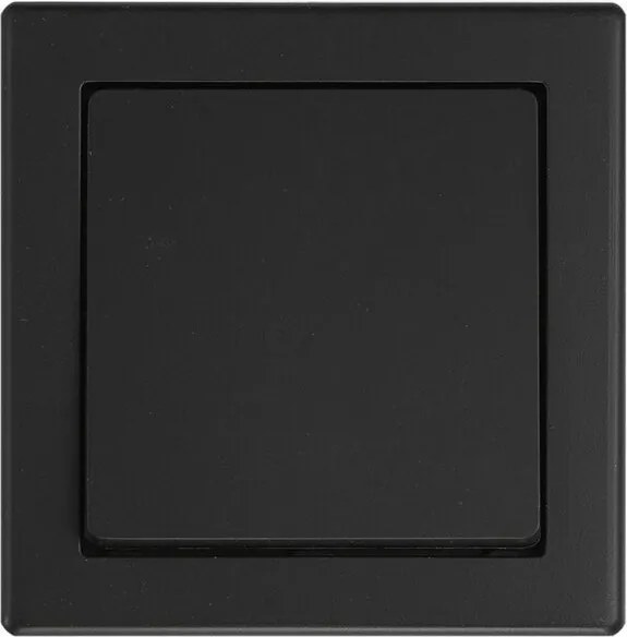 Keresztkapcsoló 250V 10A IP20 Süllyesztett csatlakozó matt fekete