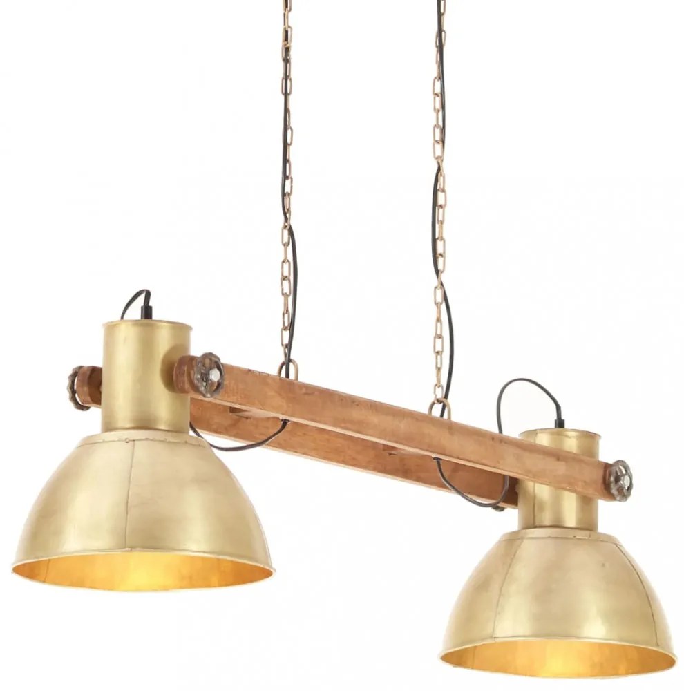 sárgaréz színű ipari függőlámpa 25 W 109 cm E27
