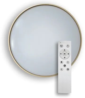 LED Dimmelhető mennyezeti lámpa DRINA LED/36W/230V 2700-6500K  + távirányító