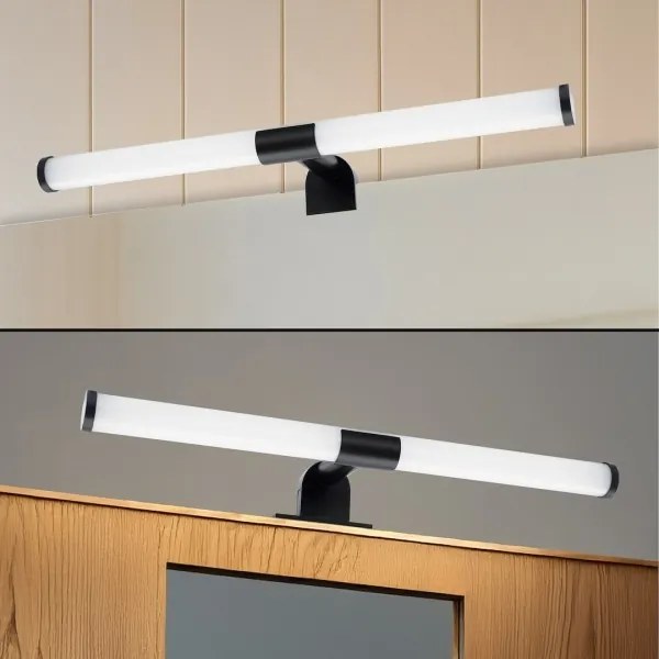 LED fürdőszobai tükörvilágítás 2 az 1-ben APA LED/6W/230V 40 cm IP44 fekete