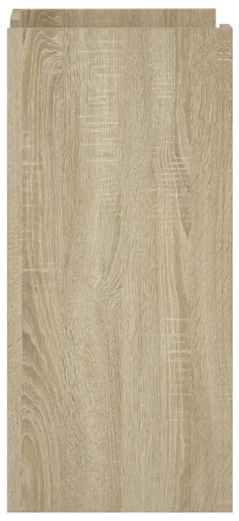 vidaXL sonoma tölgy színű szerelt fa tálalóasztal 45 x 35 x 75 cm