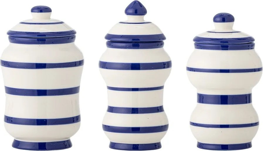 Kerámia élelmiszertartó doboz szett 3 db-os Maynard – Bloomingville